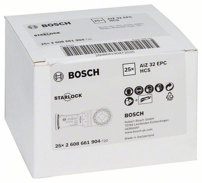 Bosch Accessories 2608661904 AIZ 32 BSPB Kohlenstoffstahl Tauchsägeblatt 32 mm 1 St.-1