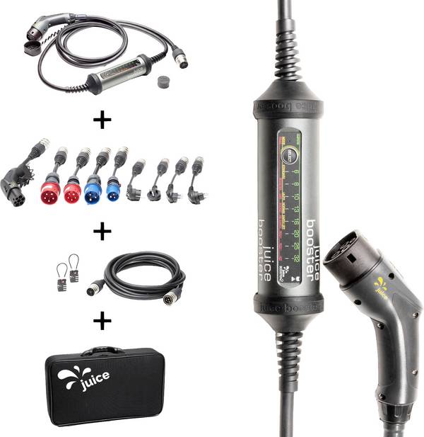 juice technology Mobile Ladestation JUICE BOOSTER 3 air CH Traveller Plus Set  Typ 2    11 kW RFID