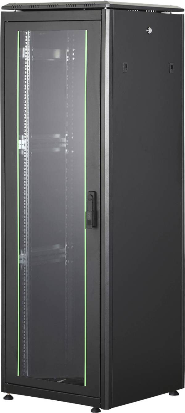 Digitus DN-19 36U-6/6-B-1 19 Zoll Netzwerkschrank (B x H x T) 600 x 1787 x 600 mm 36 HE Schwarz (RAL 9005)