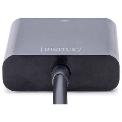 USB-Adapterkabel mit quadratischem Gehäuse und USB-A-Stecker, geeignet zum Anschluss älterer Geräte an modernere Schnittstellen.