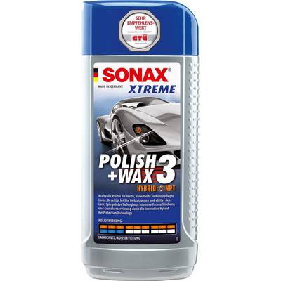 Sonax Xtreme Polish + Wax 3 Hybrid NPT 202200 Autowachs, Autopolitur 500 ml