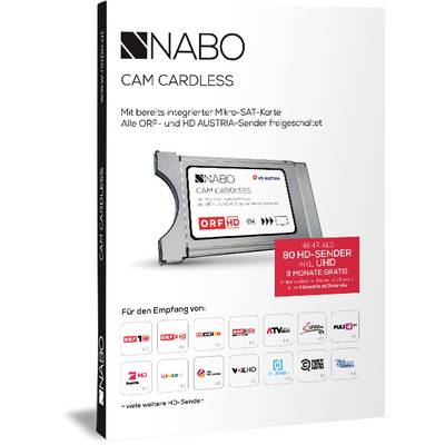 NABO CI+ Modul  SAT  CAM Cardless SAT Modul
