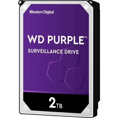 Western Digital Purple™ 2 TB  Interne Festplatte 8.9 cm (3.5 Zoll) SATA III WD20PURZ Bulk