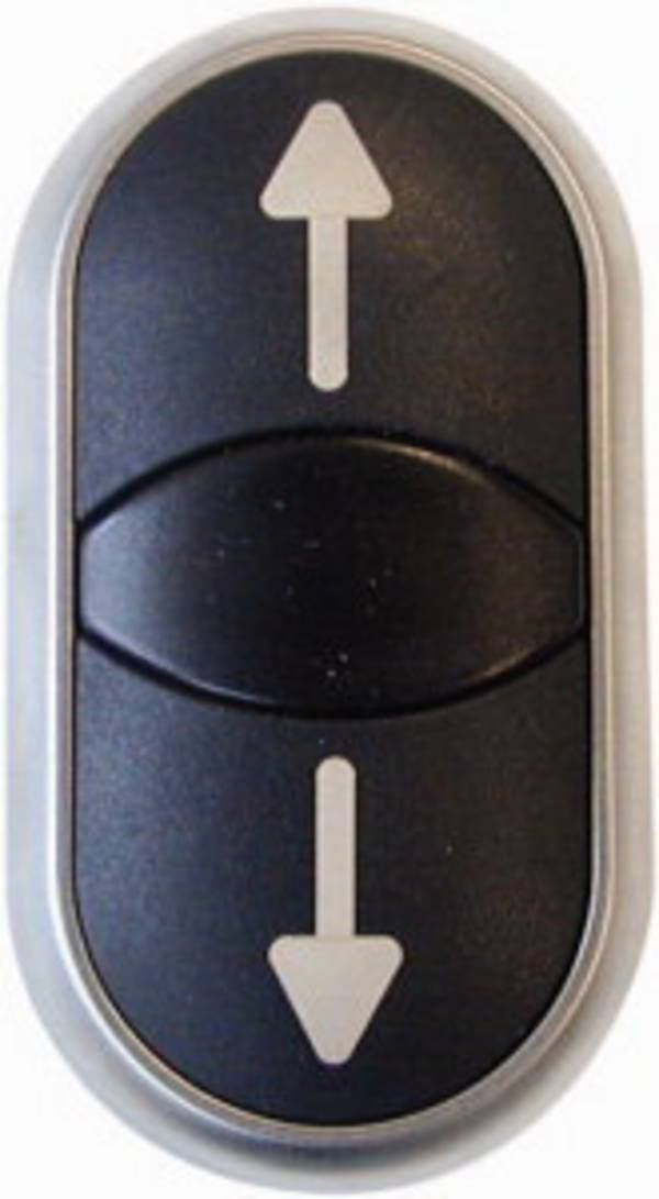 Eaton 216710 M22-DDL-S-X7/X7 Doppeldrucktaster flach, rund Stößel Mehrfarbig 1 St. Piece