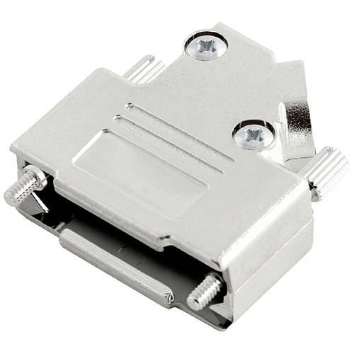 Thumbnail - encitech D45PK-M-25-K 6560-0146-13 D-SUB Gehäuse Polzahl: 25 Kunststoff, metallisiert 45 ° Silber 1 St.