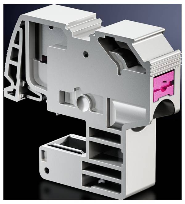 Rittal 3456505 Einspeiseklemme  Push-In-Klemme  Grau 1 St.