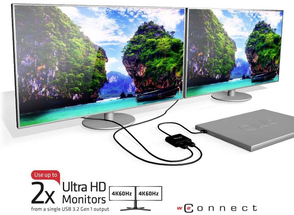 Club 3D SenseVision - Externer Videoadapter - USB 3.1 Gen 1-8