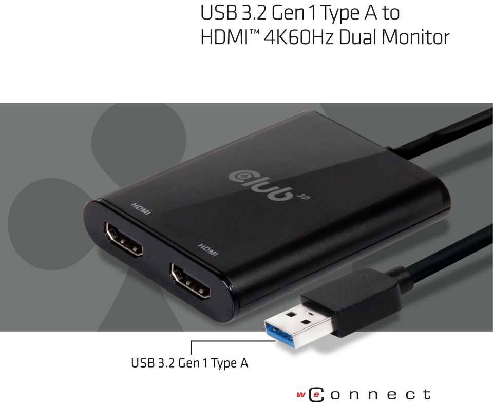 Club 3D SenseVision - Externer Videoadapter - USB 3.1 Gen 1-11