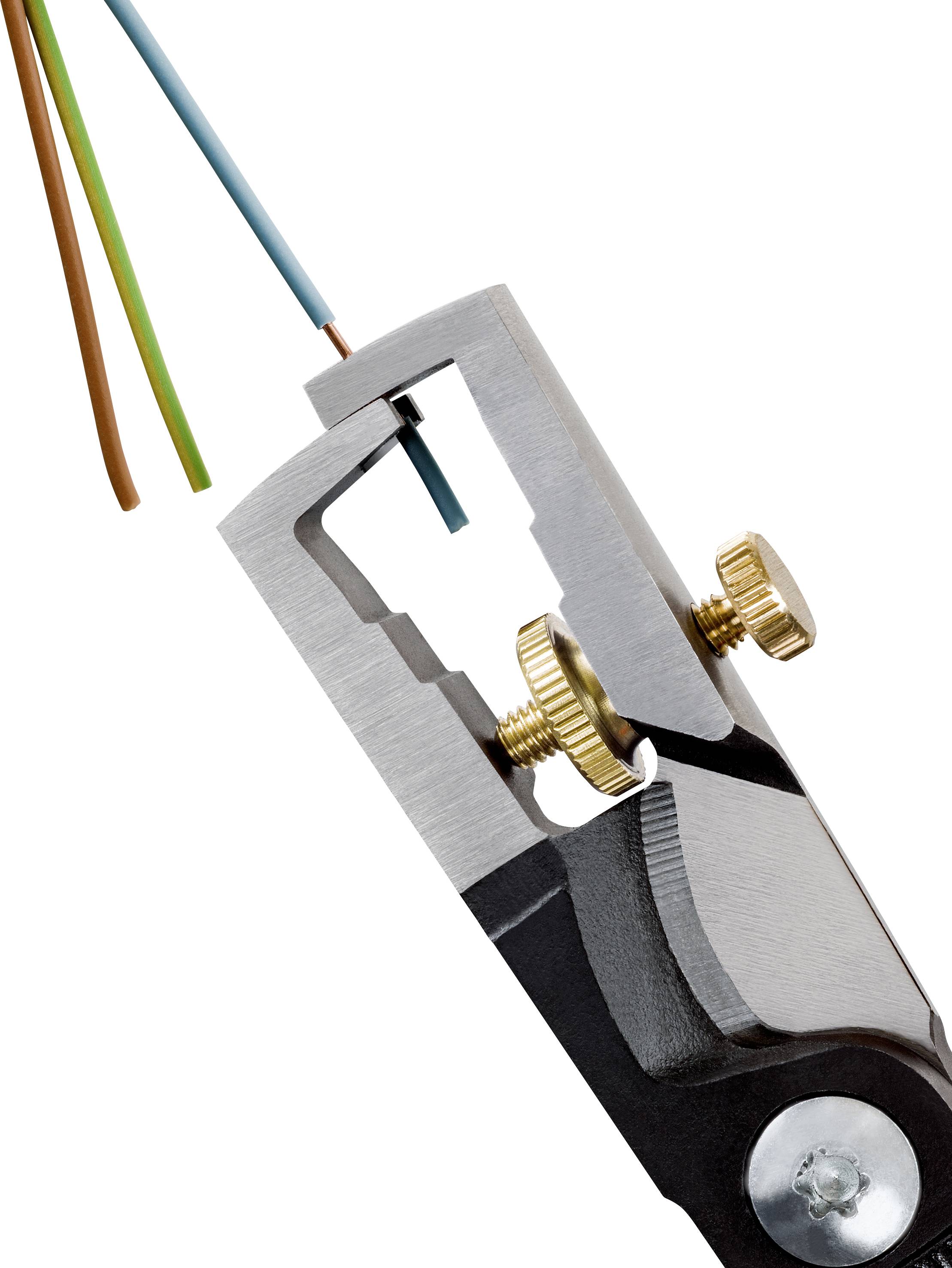 Knipex StriX 13 62 180 Kabelschere Geeignet für (Abisoliertechnik) Alu- und Kupferkabel, ein- und mehrdrähtig 15 mm 7 50...