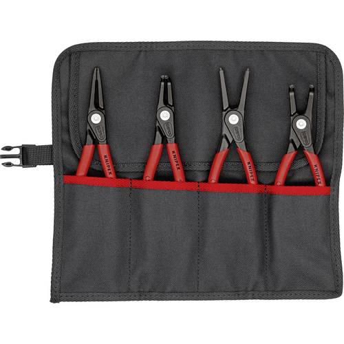 Präzisionssicherungsringzangensatz 4-tlg.in Rolltasche 19-60mm KNIPEX