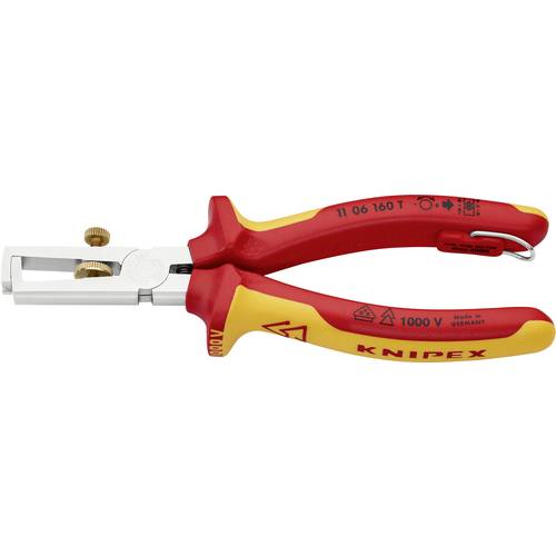 Knipex 11 06 160 T Abisolierzange 10 mm² (max) 7 awg (max) 5 mm (max)