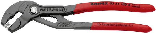Knipex 85 51 180 A Federbandschellenzange 180 mm 1 St.