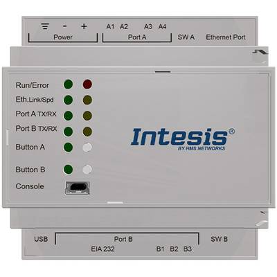 Intesis INKNXMBM1000000 Modbus/KNX Gateway 100 Datenpunkte (Register) RS-485, RJ-45, Ethernet    24 V/DC 1 St.