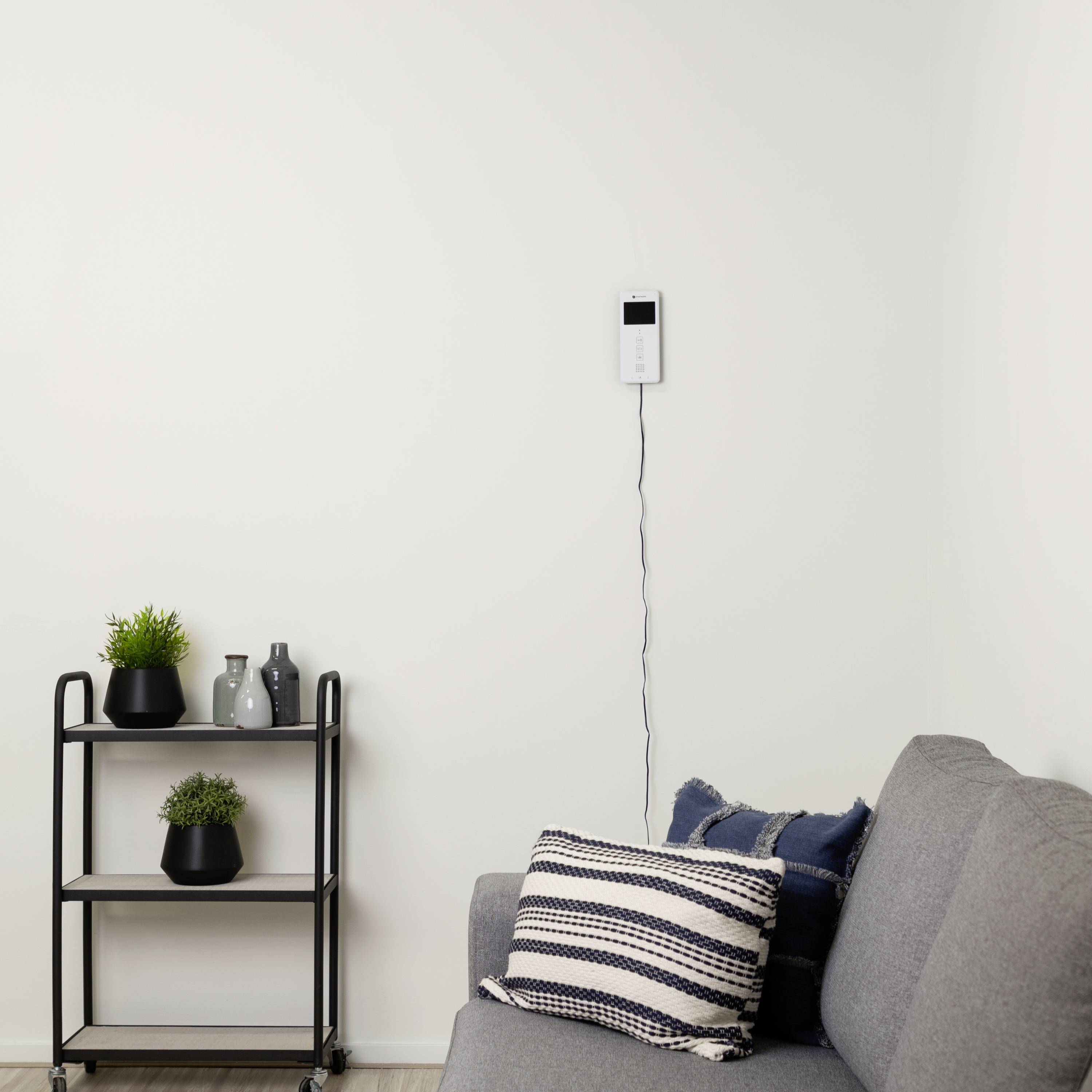 Smartwares DIC-22122 Video-Türsprechanlage 2-Draht Komplett-Set 2