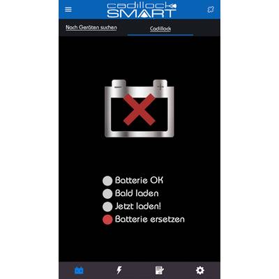Cadillock Smart Batterieüberwachung 6 V, 12 V, 24 V Ladeüberwachung, Batterieprüfung, Kontrolle Lichtmaschine, Spannungs-6