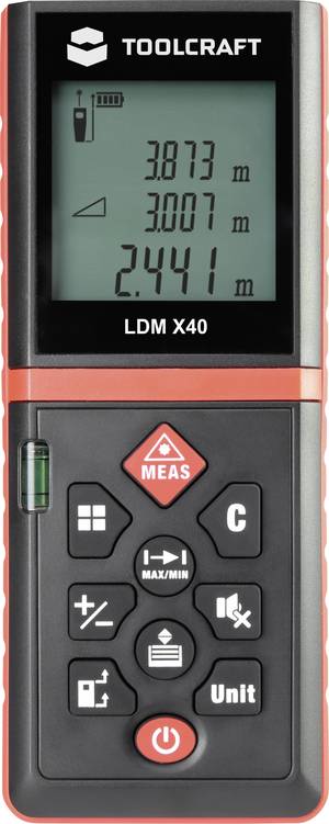 40M Mini Laser Entfernungsmesser Distanzmessgerät Messung Multifunktional DE