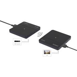 HDMI bezdrôtový prenos (sada) SpeaKa Professional SP-HDFS-02, 10 m