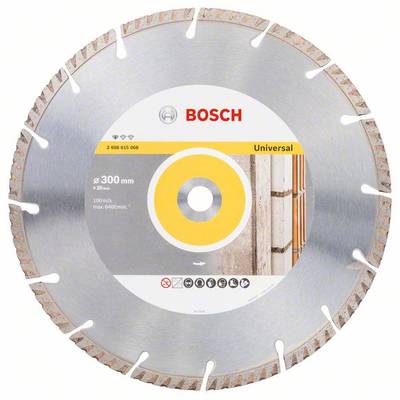 Bosch Accessories 2608615068 Standard for Universal Speed Diamanttrennscheibe Durchmesser 300 mm Bohrungs-Ø 20 mm  1 St.