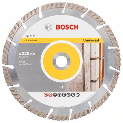 Bosch Accessories 2608615065 Standard for Universal Speed Diamanttrennscheibe Durchmesser 230 mm Bohrungs-Ø 22.23 mm  1 