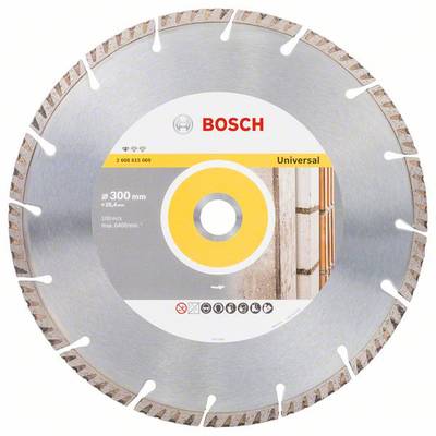 Bosch Accessories 2608615069 Standard for Universal Speed Diamanttrennscheibe Durchmesser 300 mm Bohrungs-Ø 25.40 mm  1 