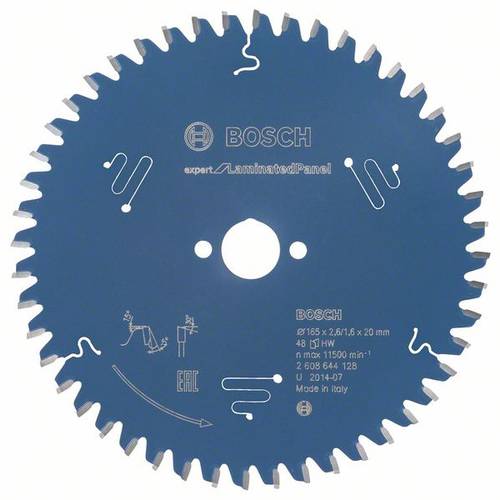 Thumbnail - Bosch Accessories Expert for Laminated Panel 2608644128 Hartmetall Kreissägeblatt 165 x 20 x 1.6 mm Zähneanzahl: 48 1 St...