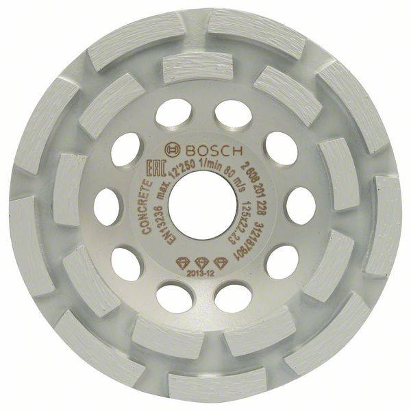 Bosch Accessories 2608201228 Diamanttopfscheibe Best for Concrete 125 x 22,23 x 4,5 mm Best for Concrete  12.5 cm 1 St.