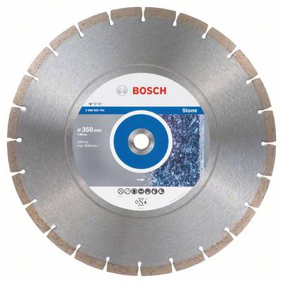 Bosch Accessories 2608603754 Standard for Stone Diamanttrennscheibe Durchmesser 350 mm Bohrungs-Ø 20 mm  1 St.