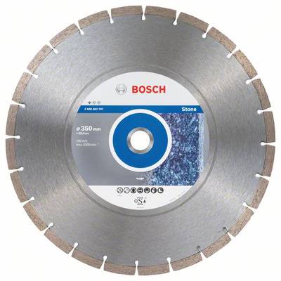 Bosch Accessories 2608603797 Standard for Stone Diamanttrennscheibe Durchmesser 350 mm Bohrungs-Ø 25.40 mm  1 St.
