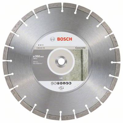 Bosch Accessories 2608603760 Expert for Concrete Diamanttrennscheibe Durchmesser 350 mm Bohrungs-Ø 20 mm  1 St.