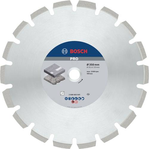 Bosch Accessories 2608603641 Best for Asphalt Diamanttrennscheibe Durchmesser 350 mm 1 St.