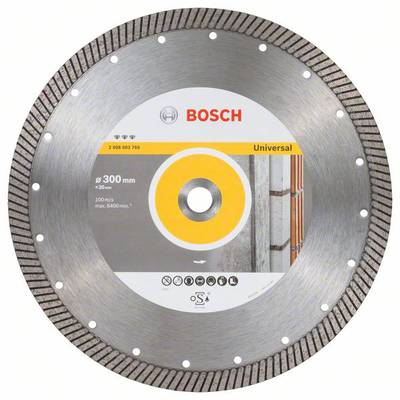 Bosch Accessories 2608603769 Best for Universal Turbo Diamanttrennscheibe Durchmesser 300 mm Bohrungs-Ø 20 mm  1 St.