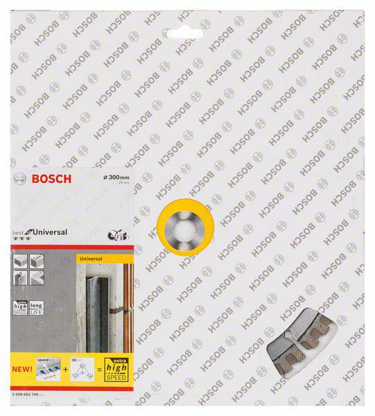 Bosch Accessories 2608603746 Best for Universal Diamanttrennscheibe Durchmesser 300 mm Bohrungs-Ø 20 mm 1 St.-1