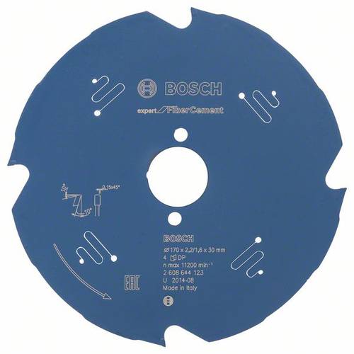 Bosch Accessories Expert for Fiber Cement 2608644123 Kreissägeblatt 170 x 30 x 1.6 mm Zähneanzahl: 4 1 St.