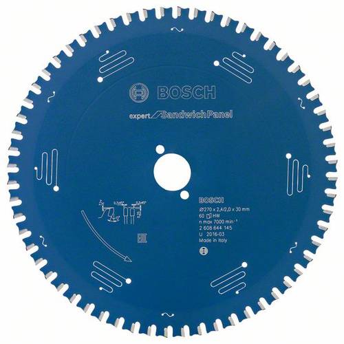 Bosch Accessories Expert for Sandwich Panel 2608644145 Kreissägeblatt 270 x 30 x 2.0 mm Zähneanzahl: 60 1 St.