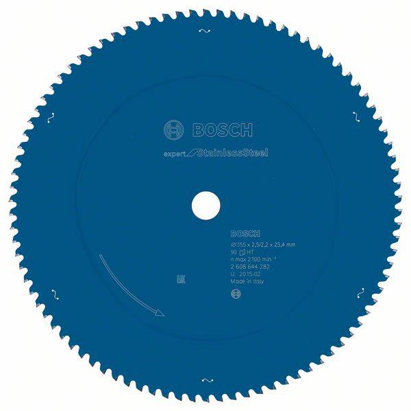 Bosch Accessories Expert for Stainless Steel 2608644282 Kreissägeblatt 355 x 25.4 x 2.2 mm Zähneanzahl: 90 1 St.