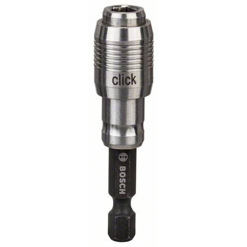 Bosch Universalhalter mit One-Click-Funktion für 1/4 Zoll Außensechskantschaft 60 mm