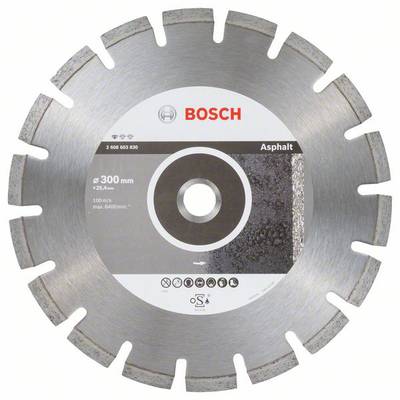 Bosch Accessories 2608603830 Standard for Asphalt Diamanttrennscheibe Durchmesser 300 mm Bohrungs-Ø 25.40 mm  1 St.
