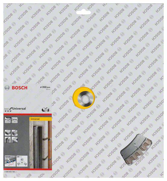 Bosch Accessories 2608603766 Best for Universal Diamanttrennscheibe Durchmesser 350 mm Bohrungs-Ø 20 mm 1 St.-1