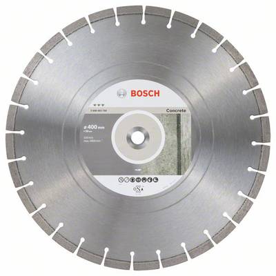 Bosch Accessories 2608603758 Best for Concrete Diamanttrennscheibe Durchmesser 400 mm Bohrungs-Ø 20 mm  1 St.