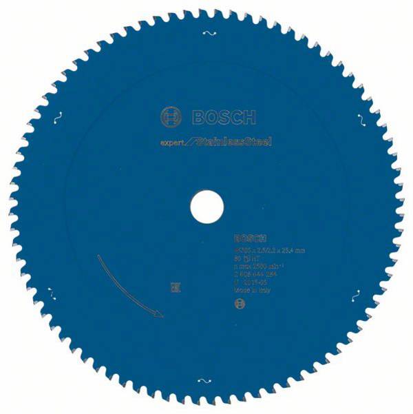 Bosch Accessories Expert for Stainless Steel 2608644284 Kreissägeblatt 305 x 25.4 x 2.2 mm Zähneanzahl: 80 1 St.