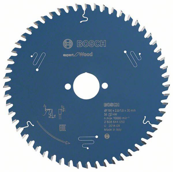 Bosch Accessories Expert for Wood 2608644050 Kreissägeblatt 190 x 30 x 1.6 mm Zähneanzahl: 56 1 St.