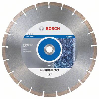 Bosch Accessories 2608603753 Standard for Stone Diamanttrennscheibe Durchmesser 300 mm Bohrungs-Ø 20 mm  1 St.