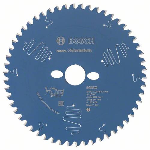 Thumbnail - Bosch Accessories Expert for Aluminium 2608644109 Kreissägeblatt 210 x 30 x 1.8 mm Zähneanzahl: 54 1 St.