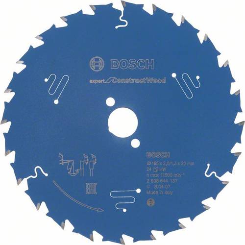 Bosch Accessories Expert for Construct Wood 2608644137 Kreissägeblatt 165 x 20 x 1.3 mm Zähneanzahl: 24 1 St.