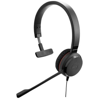 Jabra Evolve 30 II Computer On Ear Headset kabelgebunden Mono Schwarz Mikrofon-Rauschunterdrückung Headset, Mikrofon-Stu