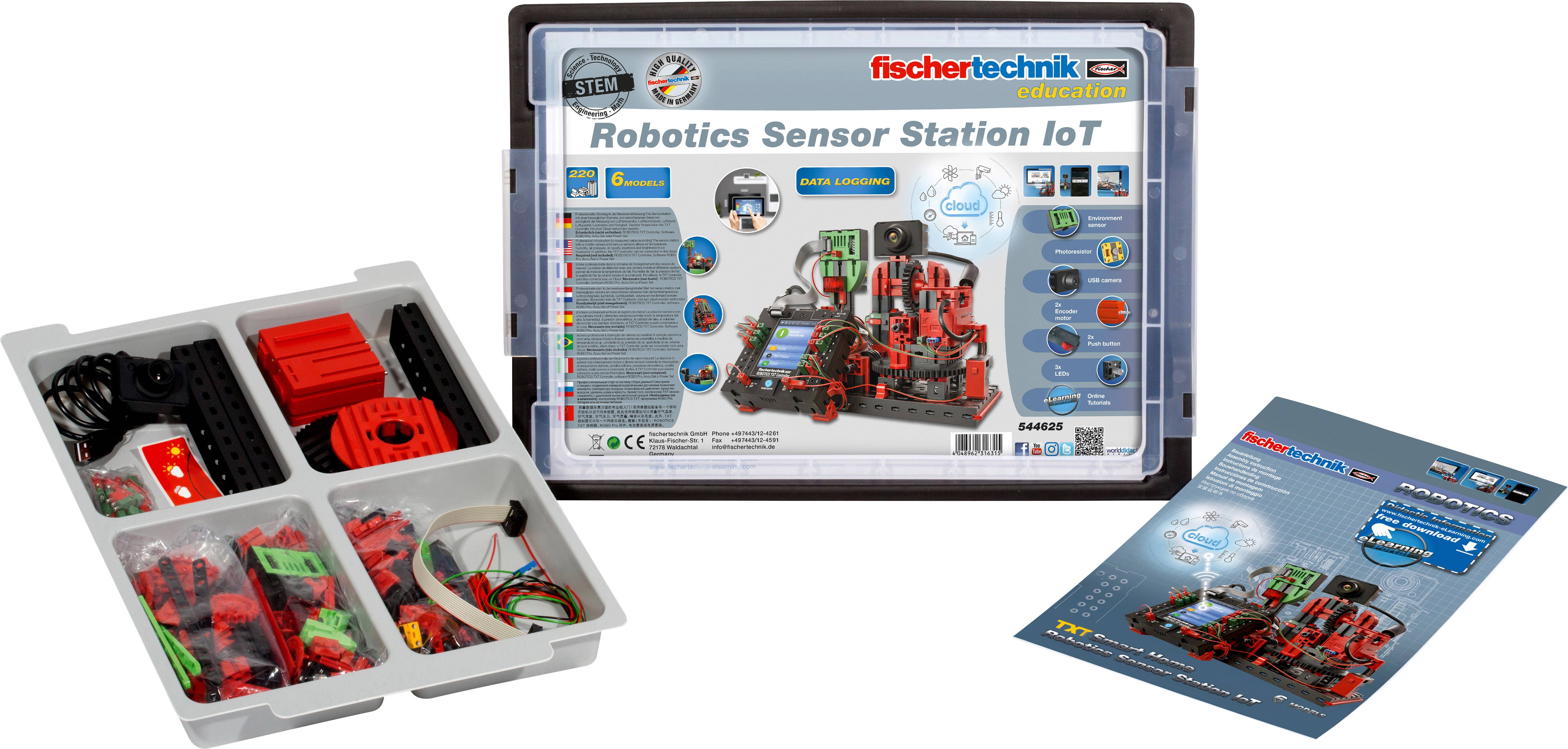 ROBOTICS Sensor Station IoT Set - Roboter Bausatz 544937-0