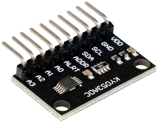 Joy-it KY053ADC Raspberry Pi® Erweiterungs-Platine  Passend für (Einplatinen-Computer) Raspberry Pi®, Raspberry Pi® A, B, B+, Raspberry Pi® A+, Raspberry Pi® 2 B, Raspberry Pi® 3 B, Raspberry Pi® 4 B 1 St.
