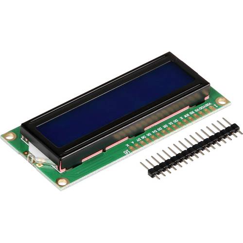 Thumbnail - Joy-it com-lcd 16x2 Display-Modul 6.6 cm (2.6 Zoll) Passend für (Entwicklungskits): Arduino, Raspberry Pi® mit Hintergru...