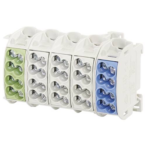 Hensel 2600137 Hauptleitungsabzweigklemme 3-farbig 5polig Leiter-Typ = L, N, PE