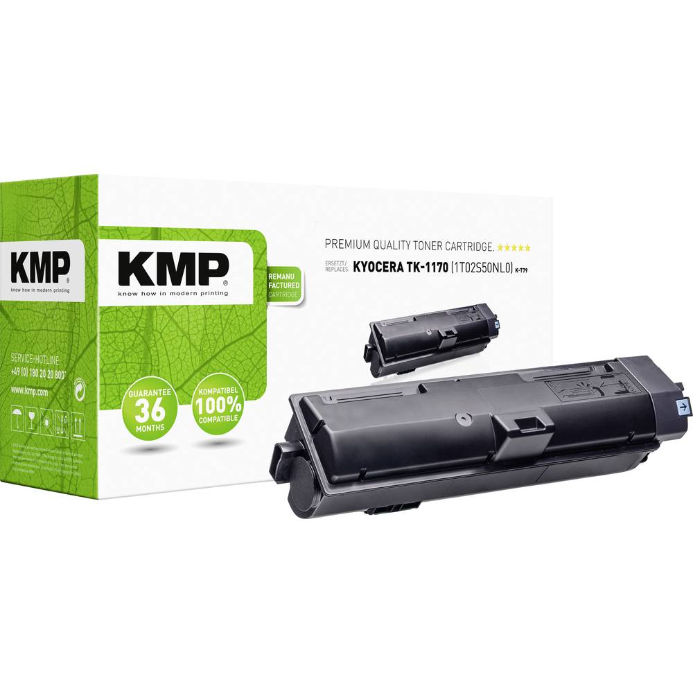 KMP Tonercassette vervangt Kyocera TK-1170 Compatibel Zwart K-T79